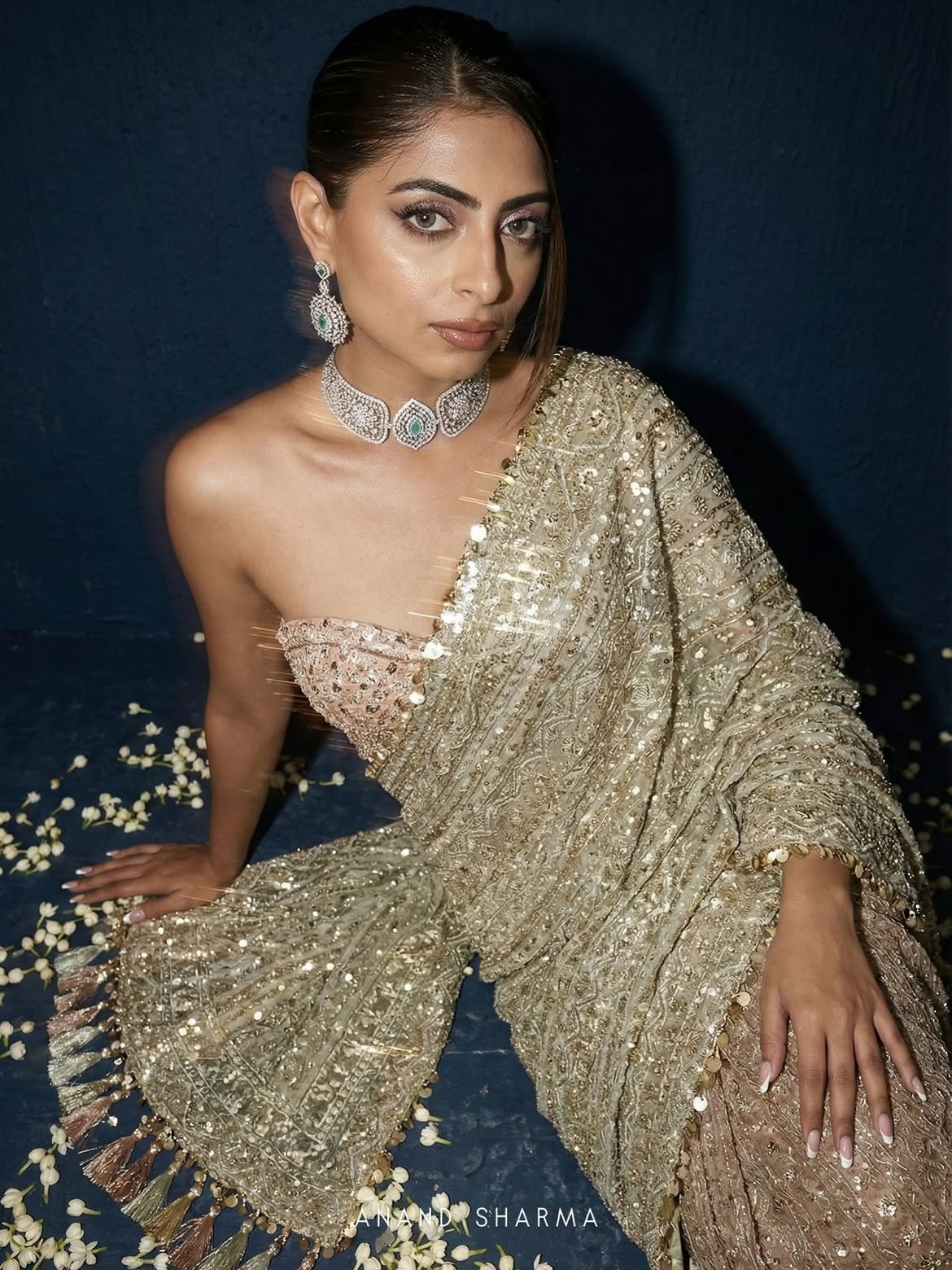 Gouri Kumar in a beautiful saree - Image 2