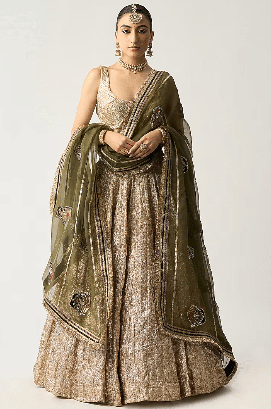 Silver Lampi Lehenga Set