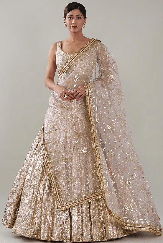 Silver Lampi Lehenga Set